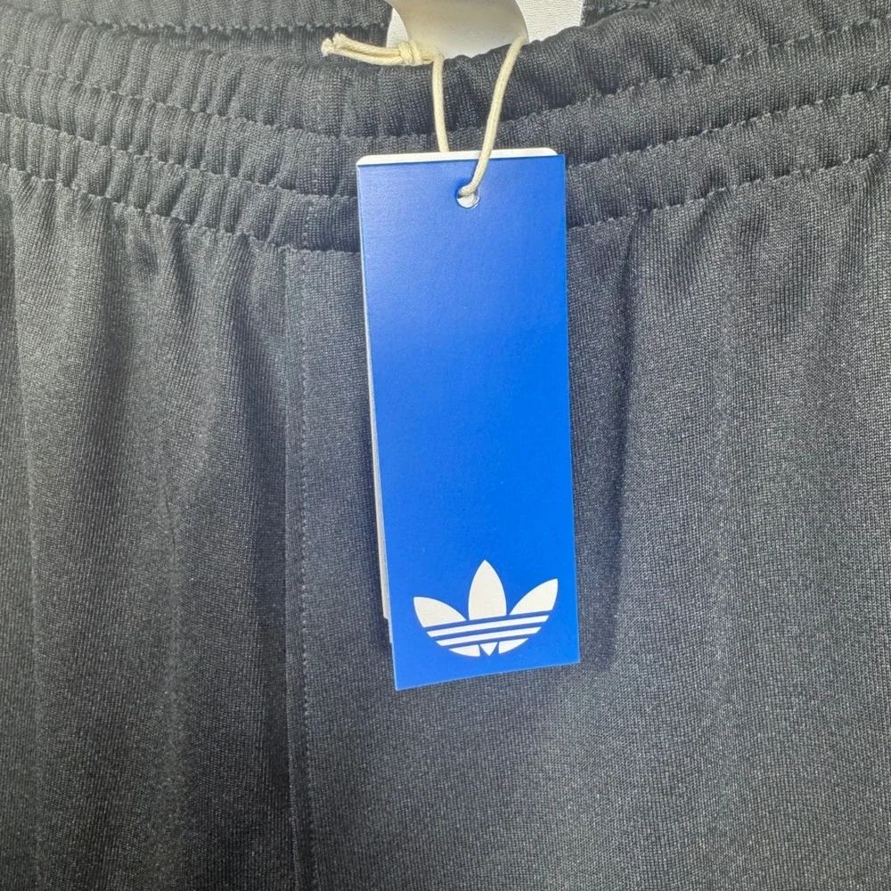 Adidas Originals Mens Loose TP Track Pants Black White KC8534 XL NWT